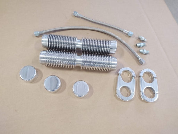FOR BIG DOG MOTORCYCLES POL BILLET OIL COOLER KIT W/ STASH 