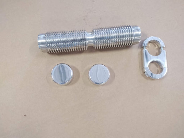 FOR BIG DOG MOTORCYCLES POL STASH TUBE w/ BRACKET FITS K-9 