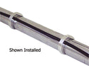 V-Factor polished brake line clamp for 41mm or 49mm fork