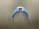 V-Factor polished brake line clamp for 41mm or 49mm fork