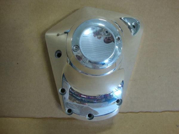POLISHED CAM COVER CRANK TRIGGER 2005-2011 117 BIG DOG BIG 