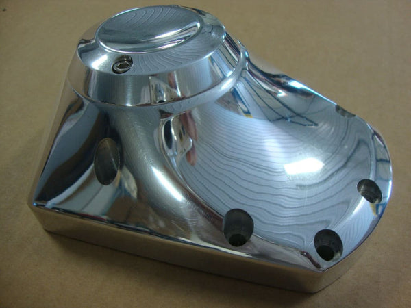 POLISHED CAM COVER CRANK TRIGGER 2005-2011 117 BIG DOG BIG 