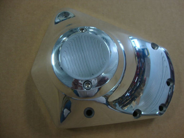 POLISHED CAM COVER CRANK TRIGGER 2005-2011 117 BIG DOG BIG 