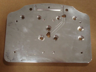 FOR BIG DOG MOTORCYCLES POLISHED LICENSE PLATE BACKING PLATE