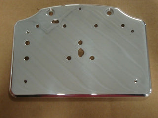 FOR BIG DOG MOTORCYCLES POLISHED LICENSE PLATE BACKING PLATE