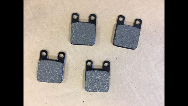 FOR BIG DOG MOTORCYCLES REAR BRAKE PAD SET 4 2009-2010 WOLF 