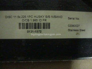 BIG DOG MOTORCYCLES REAR BRAKE ROTOR 2003 HUSKY PERFORMANCE MACHINE - bigdogpartskingpin.com