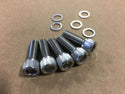 BIG DOG MOTORCYCLES REAR DRIVE PULLEY BOLT SET W/ WASHERS 