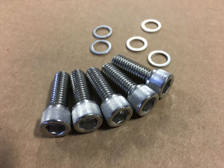 BIG DOG MOTORCYCLES REAR DRIVE PULLEY BOLT SET W/ WASHERS 