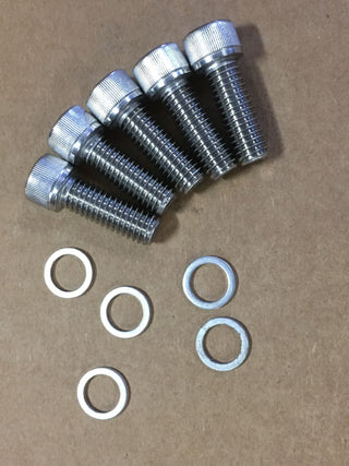 BIG DOG MOTORCYCLES REAR DRIVE PULLEY BOLT SET W/ WASHERS 