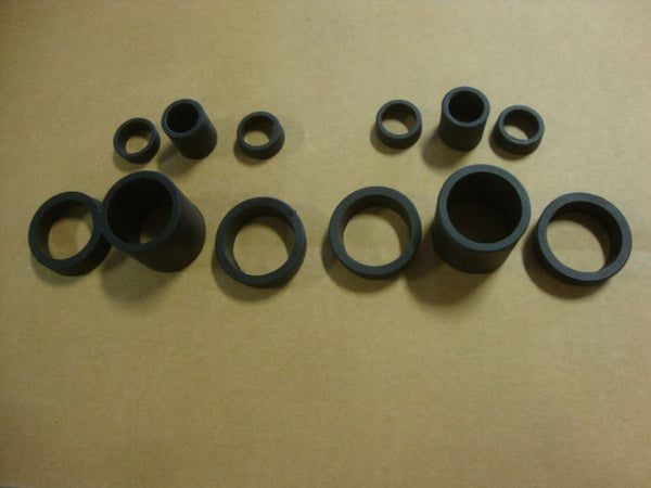 REPLACEMENT RUBBERS FOR BIG DOG MOTORCYCLES BANDED PEGS 