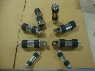 FOR BIG DOG MOTORCYCLES ROULETTE FOOT PEG SET 04-UP FULL SET W PASSENGER, TOE & GRIPS - bigdogpartskingpin.com