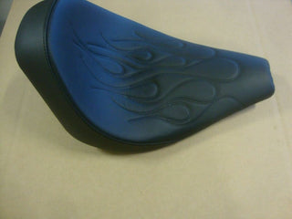 DANNY GRAY FOR BIG DOG MOTORCYCLES SOLO SEAT w/ FLAME FITS 