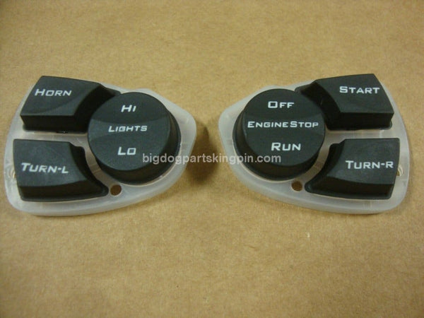 FOR BIG DOG PCB Switch Cover Button and Seal Set 05-11 ALL MODELS - bigdogpartskingpin.com
