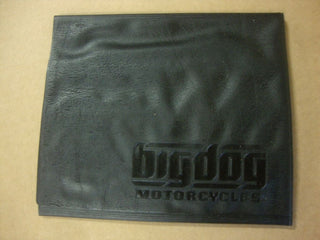 BIG DOG MOTORCYCLES STASH TUBE WALLET/ OWNERS MANUAL COVER 