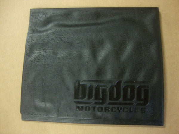 BIG DOG MOTORCYCLES STASH TUBE WALLET/ OWNERS MANUAL COVER 