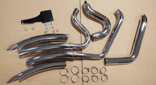 Fits Big Dog Motorcycles Vance & Hines Carb 2-2 Big Radius 