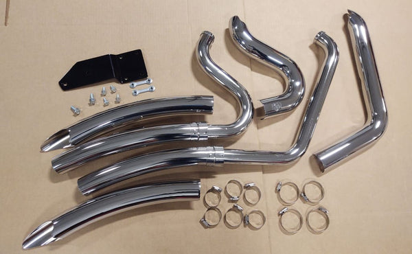 Fits Big Dog Motorcycles Vance & Hines Carb 2-2 Big Radius 