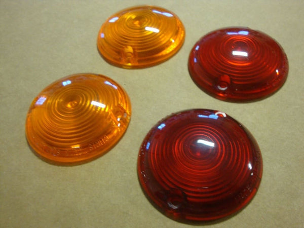 CHRIS PRODUCTS FLAT TURN SIGNAL LENS FULL SET BIG DOG ’02 & 