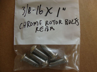 EARLY FOR BIG DOG CHROME REAR BRAKE ROTOR BOLT SET BDM 