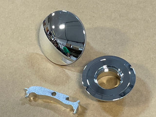 FOR BIG DOG CHROME GAS CAP w/ PAINT SAVER & TOOL for EARLY