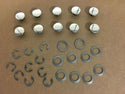 FOR BIG DOG MOTORCYCLES BRAKE ROTOR BUTTON SET 10 FRONT/REAR
