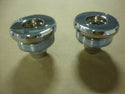 GCB 54MM FORK TUBE CAP SET CHROME BIG DOG 99-01 BULLDOG 01 