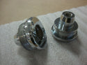 GCB 54MM FORK TUBE CAP SET CHROME BIG DOG 99-01 BULLDOG 01 