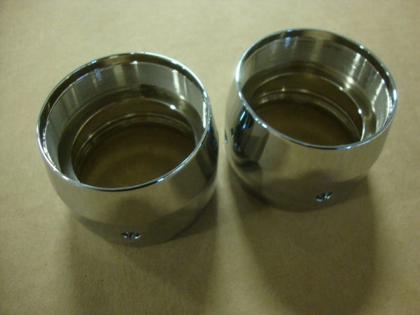 GCB 54MM UPPER FORK BELL SET CHROME BIG DOG 99-01 BULLDOG 01