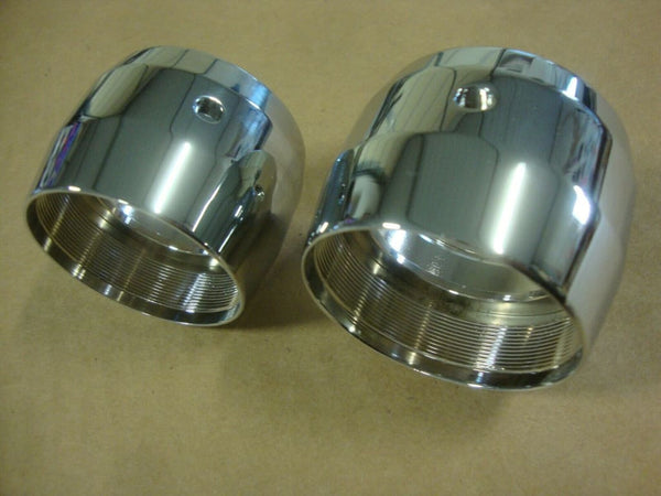 GCB 54MM UPPER FORK BELL SET CHROME BIG DOG 99-01 BULLDOG 01