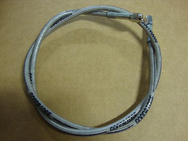 GOODRIDGE 46 STEEL BRAIDED CLEAR COATED BRAKE LINE BIG DOG 