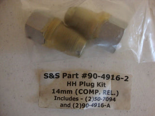 S&S CYCLE COMPRESSION RELEASE HOLE PLUG SET 90-4916 TWIN CAM