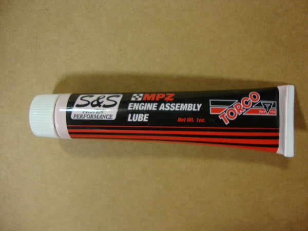 S&S CYCLE MPZ TORCO ENGINE ASSEMBLY LUBE 1 OZ RED BIG DOG 