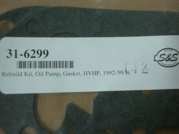 S&S CYCLE OIL PUMP REBUILD KIT HVHP #31-6299 BIG DOG 