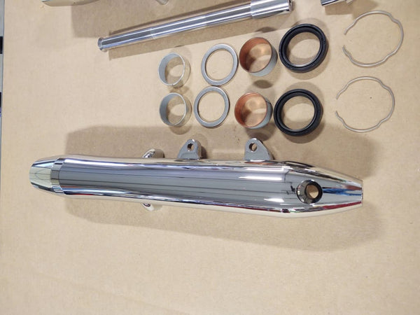 Updated For Early (Pre 2004) Big Dog Motorcycles Lower Leg Fork Sliders 41Mm Fits Mastiff Pitbull