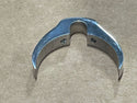 V-Factor polished brake line clamp for 41mm or 49mm fork