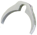 V-Factor polished brake line clamp for 41mm or 49mm fork
