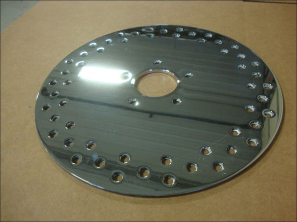 BIG DOG MOTORCYCLES 11.5 POLISHED BRAKE ROTOR BLANK 2 CENTER