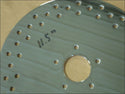 BIG DOG MOTORCYCLES 11.5 POLISHED BRAKE ROTOR BLANK 2 CENTER
