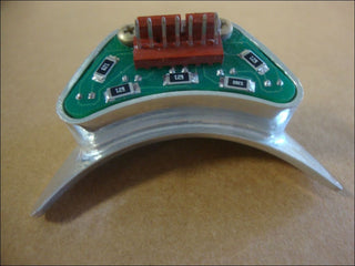 BIG DOG MOTORCYCLES 7 PIN POLISHED LED ANNUNCIATOR 2004 