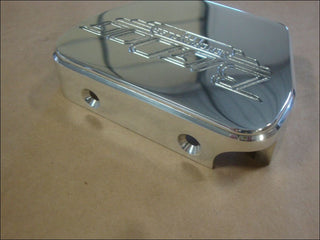 BIG DOG MOTORCYCLES COIL COVER EARLY MODELS POLISHED W/ LOGO