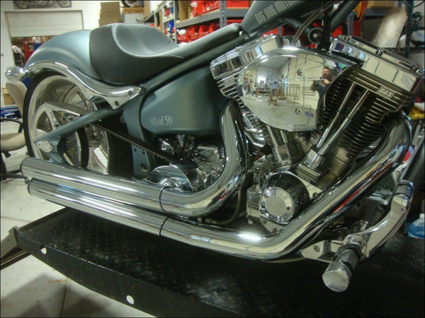 BIG DOG MOTORCYCLES MEAN MOTHERS 2 COMPLETE EXHAUST SYSTEM 