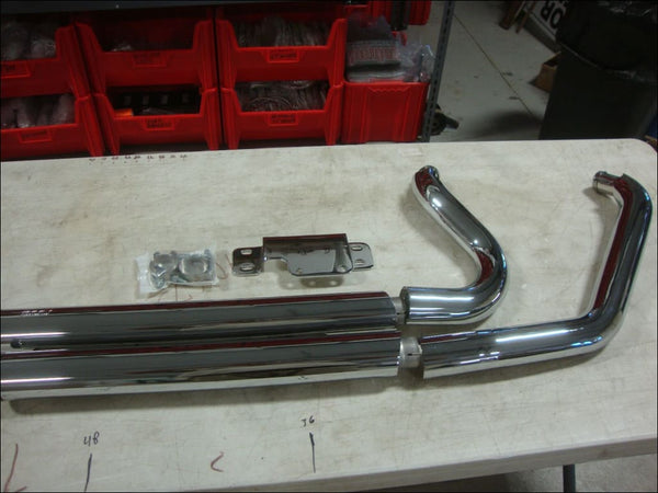 BIG DOG MOTORCYCLES MEAN MOTHERS 2 COMPLETE EXHAUST SYSTEM 