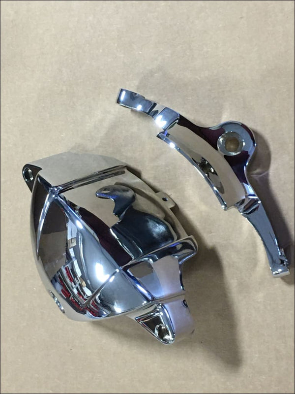 Big Dog Motorcycles OEM 2009-10 WOLF CHROME coil cover w/ 