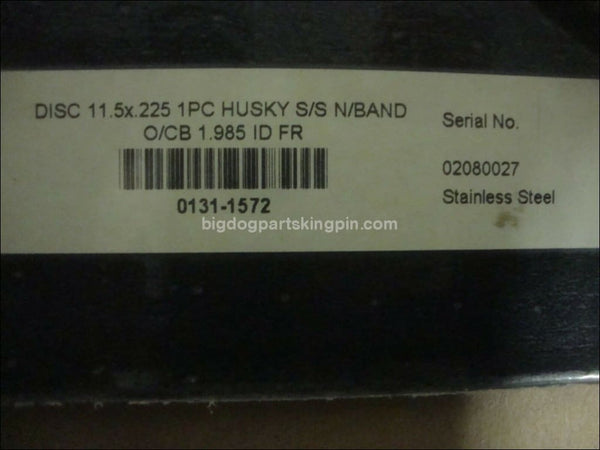 BIG DOG MOTORCYCLES REAR BRAKE ROTOR 2003 HUSKY PERFORMANCE MACHINE - bigdogpartskingpin.com