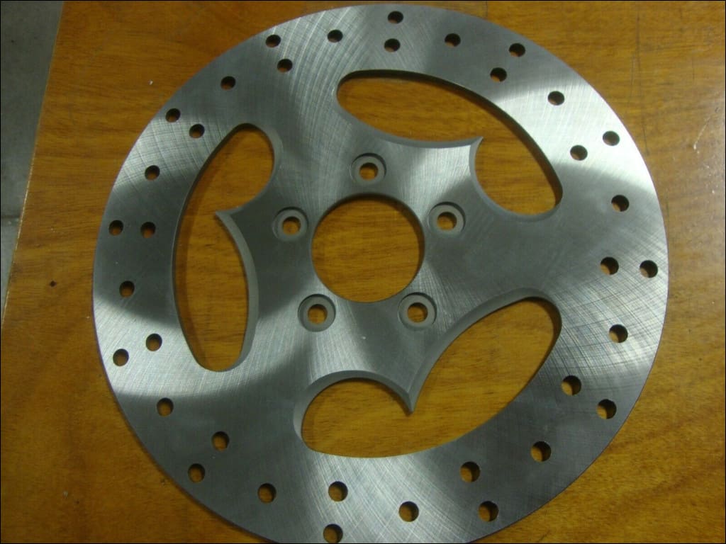 BIG DOG MOTORCYCLES REAR BRAKE ROTOR 2004 CHOPPER SCYTHE PERFORMANCE M ...