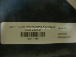 BIG DOG MOTORCYCLES REAR BRAKE ROTOR TRIGGER 2004 BOXER PERFORMANCE MACHINE - bigdogpartskingpin.com