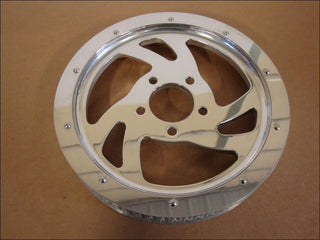 Big Dog Motorcycles REAR DRIVE PULLEY 65TH polished 2002 