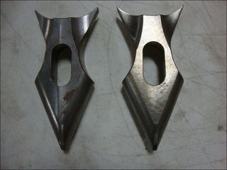 BIG DOG MOTORCYCLES RIGID POINTED REAR AXLE BLOCK 1 AXLE BDM