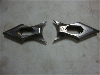 BIG DOG MOTORCYCLES RIGID POINTED REAR AXLE BLOCK 1 AXLE BDM